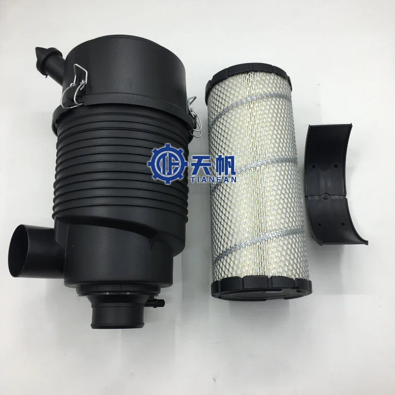 air filter assembly Hitachi ZAX70 60 excavator air filter housing back cover outer