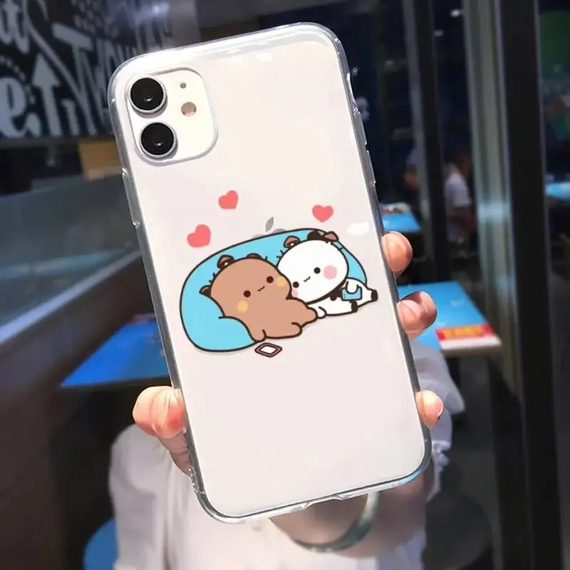 حافظة لهاتف آيفون 15 14 13 12 11 Pro Max 14 Plus X Xs Max XR SE 2020 8 7 Plus غطاء شفاف ناعم
