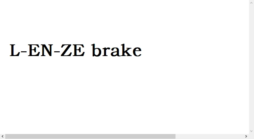 Motor L-EN-ZE Brake…