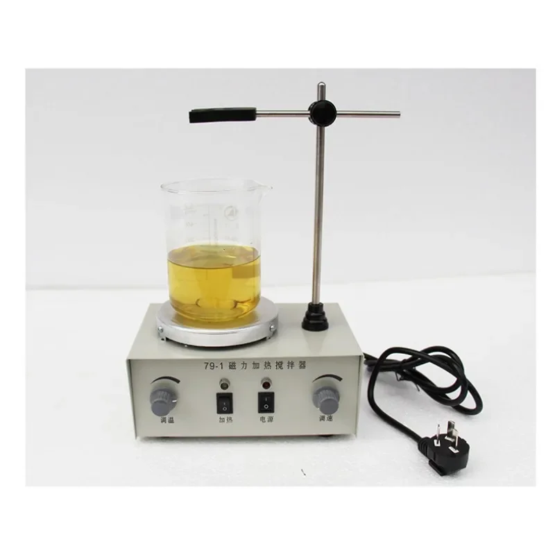 110/220V Heating Magnetic Stirrer 79-1 Lab Heating Dual Control Mixer for Stirring 250W 1000ml Hot Plate Magnetic Stirrer Mixer