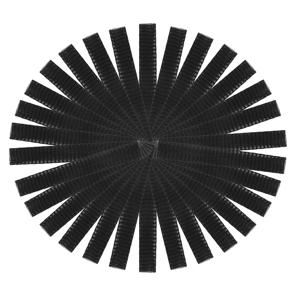 

200Pcs Makeup Brush Protective Covers Stretchable Plastic Mesh Flexible Brush Net Sleeve Travel Protector