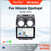 EU Store Wireless CarPlay Android Auto Radio For Nissan Qashqai J10 2006-2013 Car Multimedia GPS Navigation 2din 4G Stereo Video