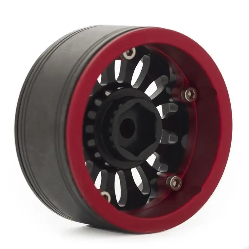 

Alloy Beadlock 1.9 Rims Hubs Upgrades Metal Durable Accessories for RC Rock Axial SCX10 DIY Replacement Parts L8RB