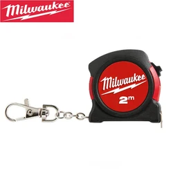 Milwaukee 48-22-5507 Mini Tape Measure 2M Compact Portable Keychain Tape Measure Secure Durable Measurement Tool