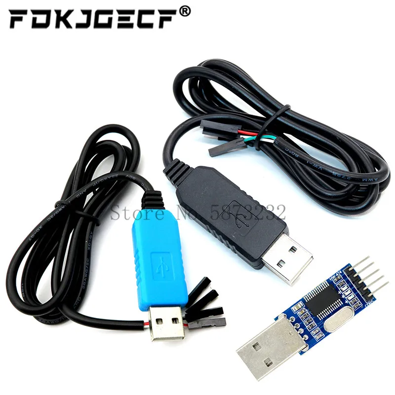 PL2303 PL2303HX/PL2303TA moduł adaptera konwertera USB na RS232 TTL z odporną na kurz pokrywą PL2303HX dla kabla do pobierania arduino