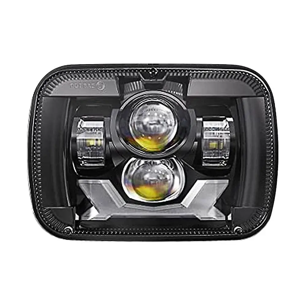 

85w Dot Brighter Anti-glare H6054 5x7 7x6 Led Headlights, Black