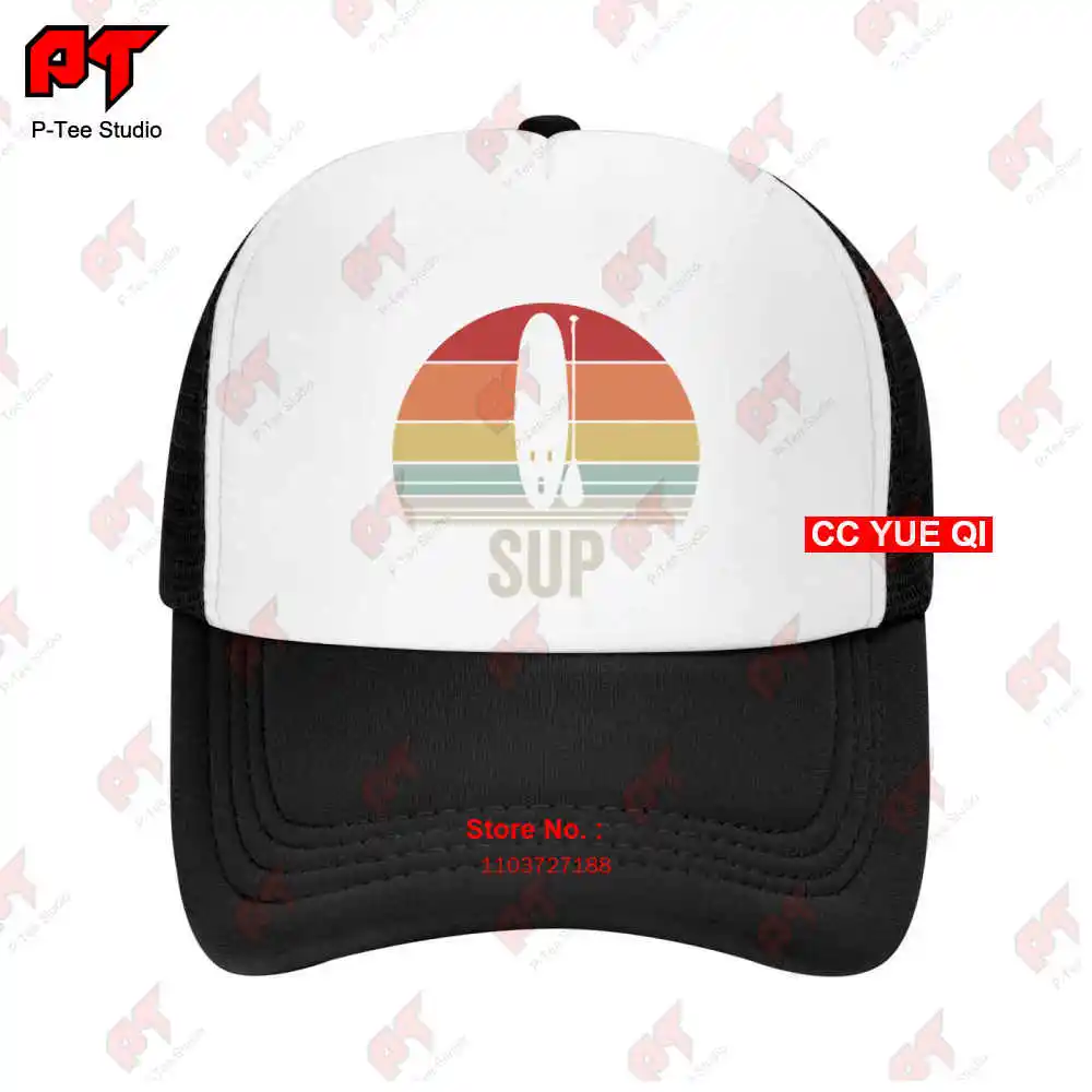 Retro Stand Up Paddle Board Paddleboarding Sup Baseball Caps Truck Cap 5HFX