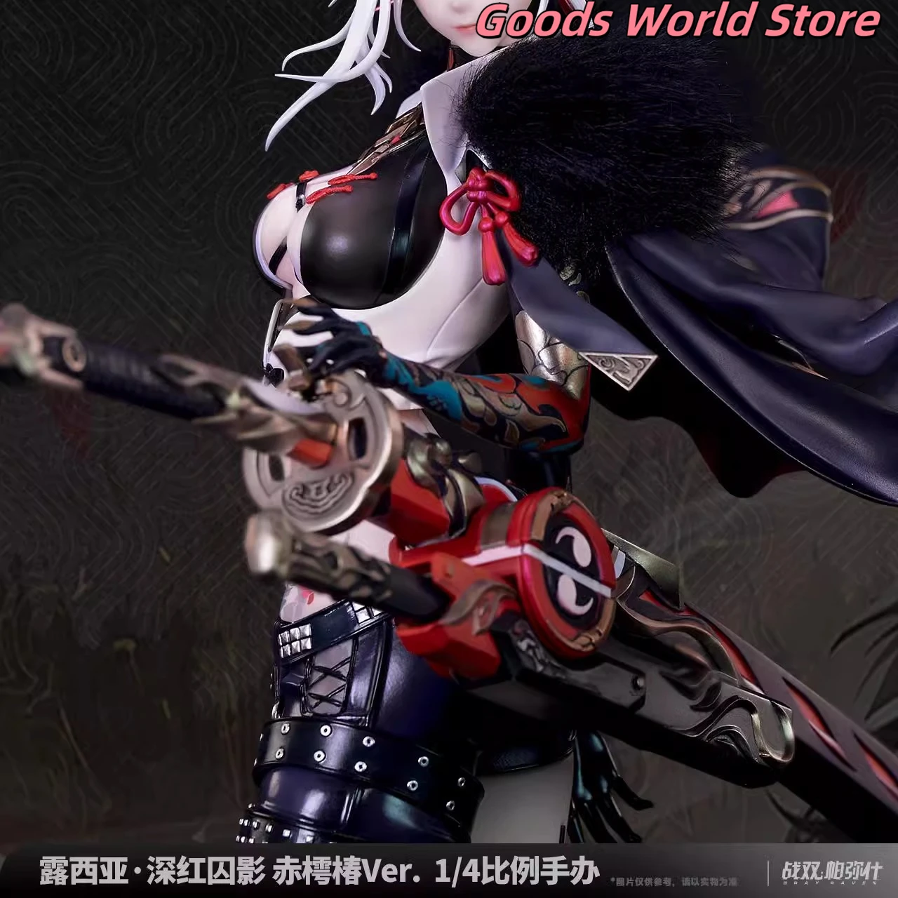 Origianal Punishing Gray Raven Figure Lucia 1/4 ratio figurine Garage Kit Genuine Punishing Gray Raven Cosplay Anime ornament