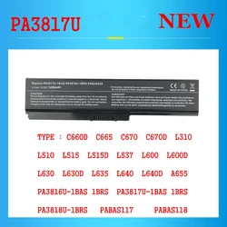 Laptop Battery for Toshiba Satellite C660D C665 C670 C670D L310 L510 L515 L515D L537 L600 L600D  L630  L630D L635 L640  L640D