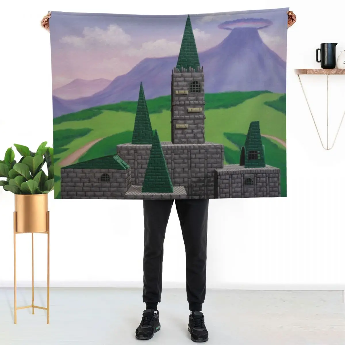 Castle Clash Throw Blanket couch cozy soft plush fuzzy picnic outdoor blanket