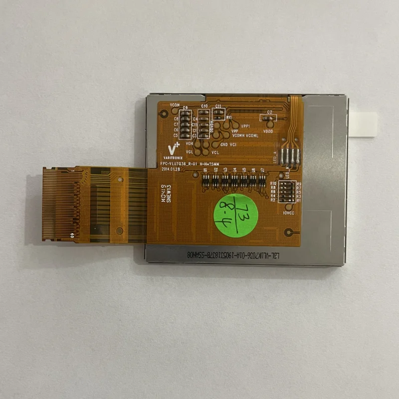 Imagem -02 - Painel de Polegadas Fpc-vlu7036_r01 Lbl-vluk7036-01a Lcd 2.