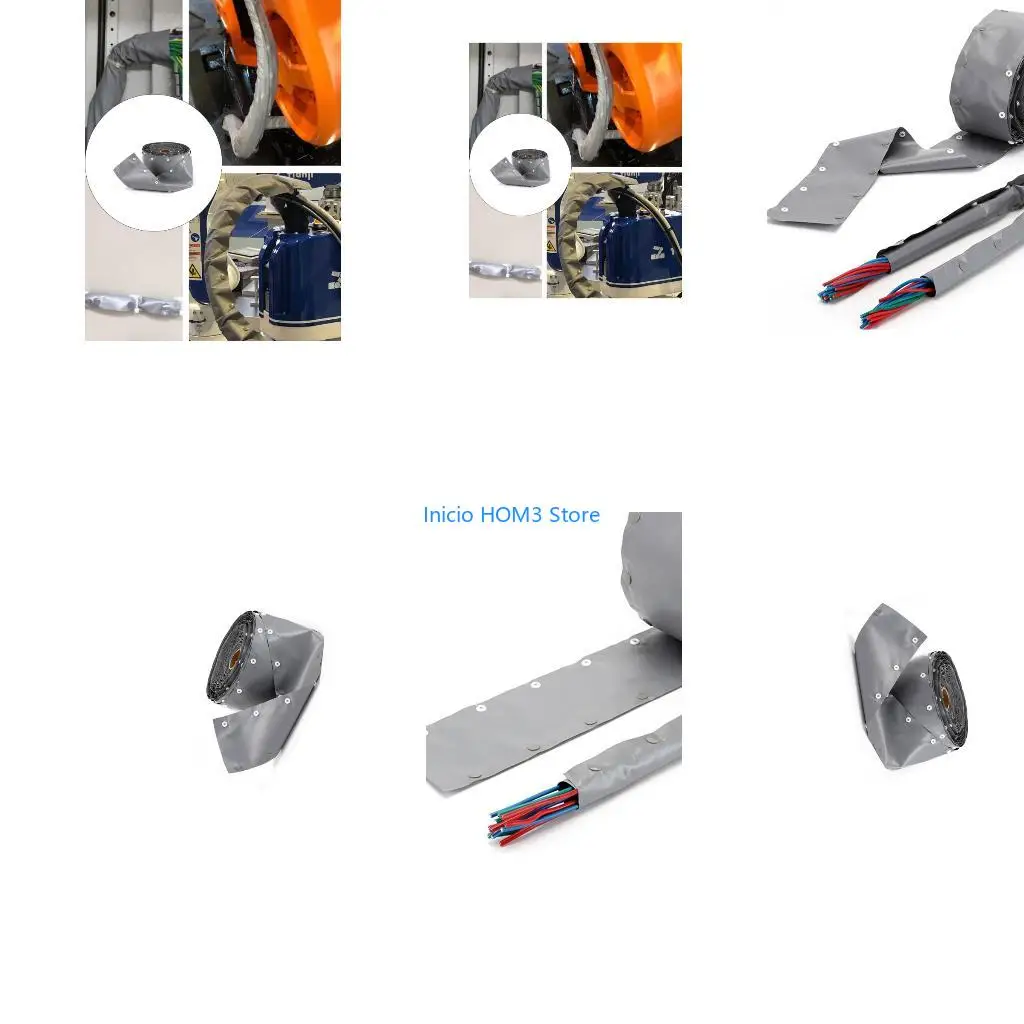A5YD Industrial Wiring Sleeve Resistant PVC With Secure Fastener Mechanism