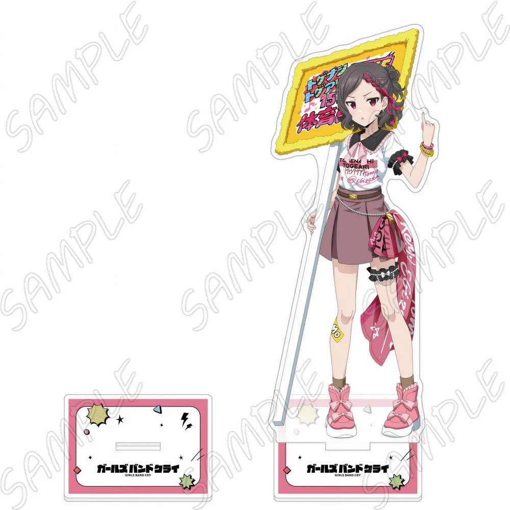 Girls Band Cry Anime Acrylic Standee Iseri Nina Cosplay Figure Desktop Ornament Togenashi Togeari Character Collection Keychain