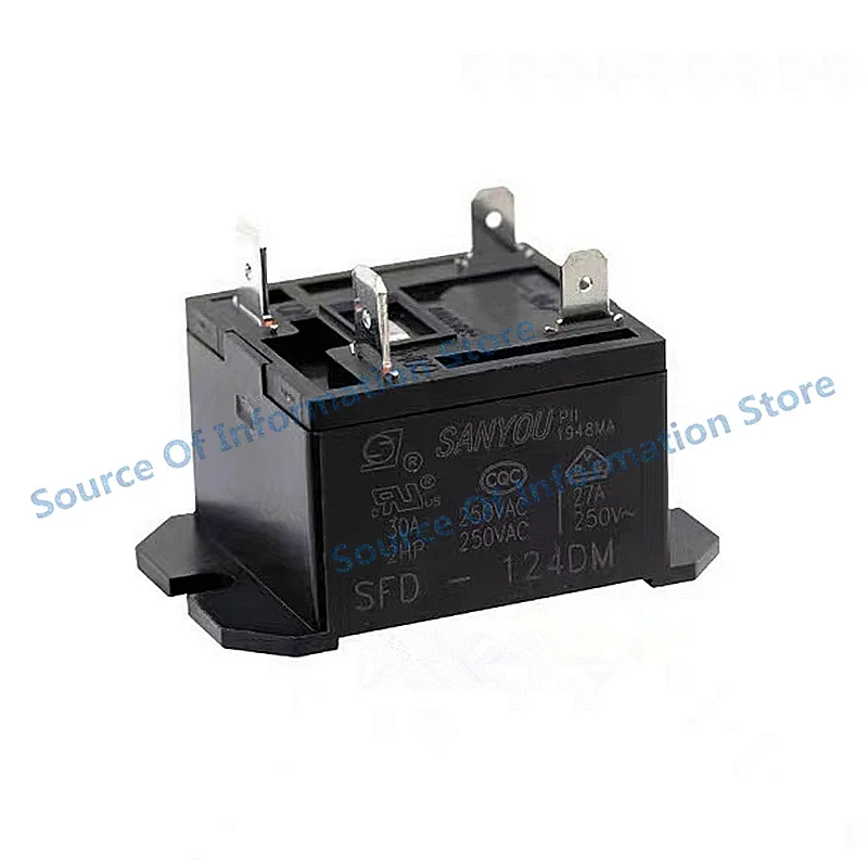 SFD-112DM -124DM 12V 24V Relé 4Pin 30A250VA