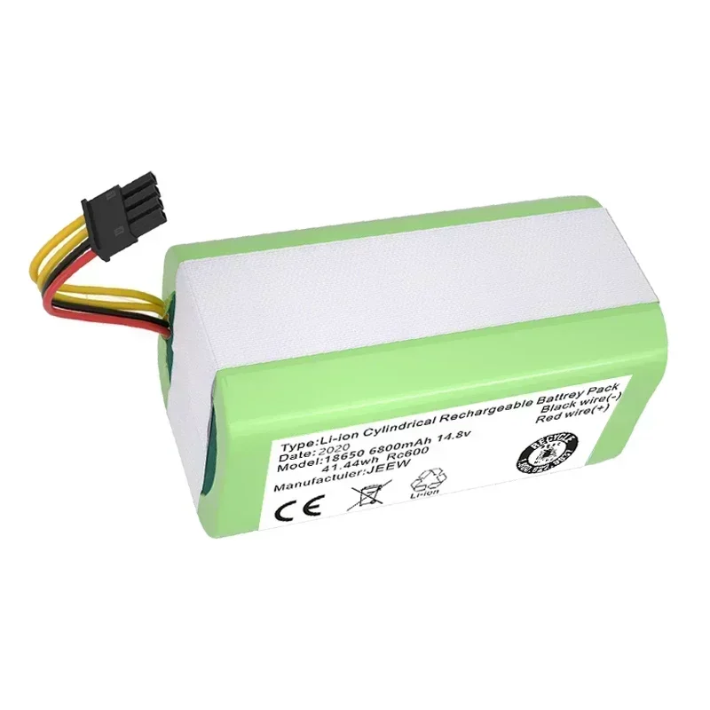 100% Neue 14,4 V 6800Mah Li-ion Akku Für Cecotec Conga 1290 1390 1490 1590 Staubsauger Genio Deluxe 370 Gustrend Echo 520