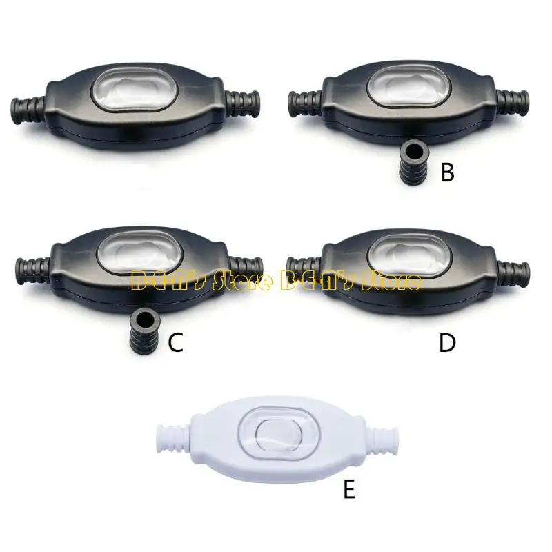 Y1AD Double Cut Pull Chain Switches 2 Pin Waterproof Dustproof for Bathroom Lamp Use