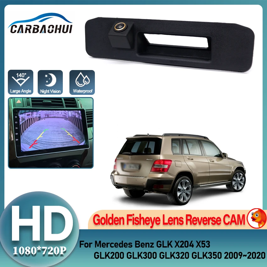 HD Rear View Parking Camera For Mercedes Benz GLK X204 X53 GLK200 GLK300 GLK320 GLK350 Waterproof Backup Reversing Camera Trunk