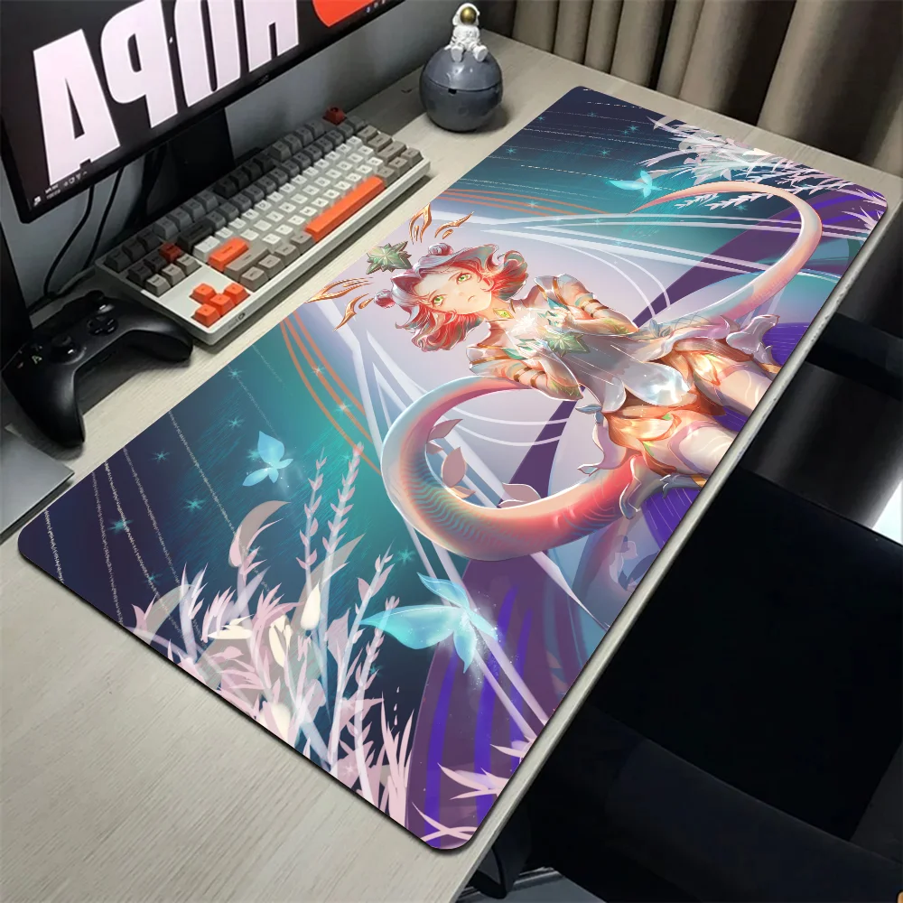 Neeko League of Legends Mousepad Mouse Mat Desk Mat With Pad gaming accessories Prime Gaming XXL Keyboard Pad