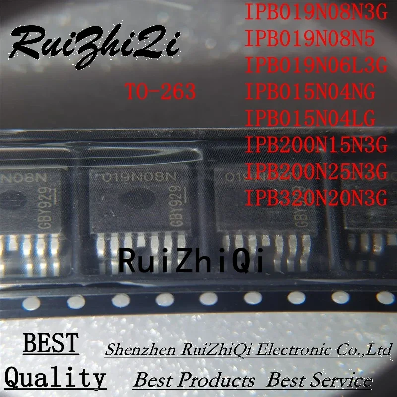 NEW 5PCS/LOT IPB019N08N3G IPB019N08N5 IPB019N06L3G IPB015N04NG IPB015N04LG IPB200N15N3G IPB200N25N3G IPB320N20N3G TO263