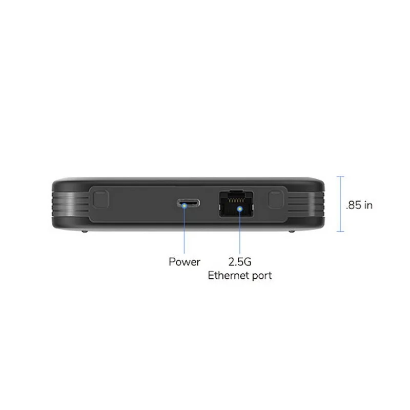 넷기어 나이트호크 M6 프로 언락 와이파이 라우터, 글로벌 5G 밴드, mmWave Sub6, 와이파이 6e, 3.6Gbps, 2.5G 이더넷 포트, SDX65, MR6500