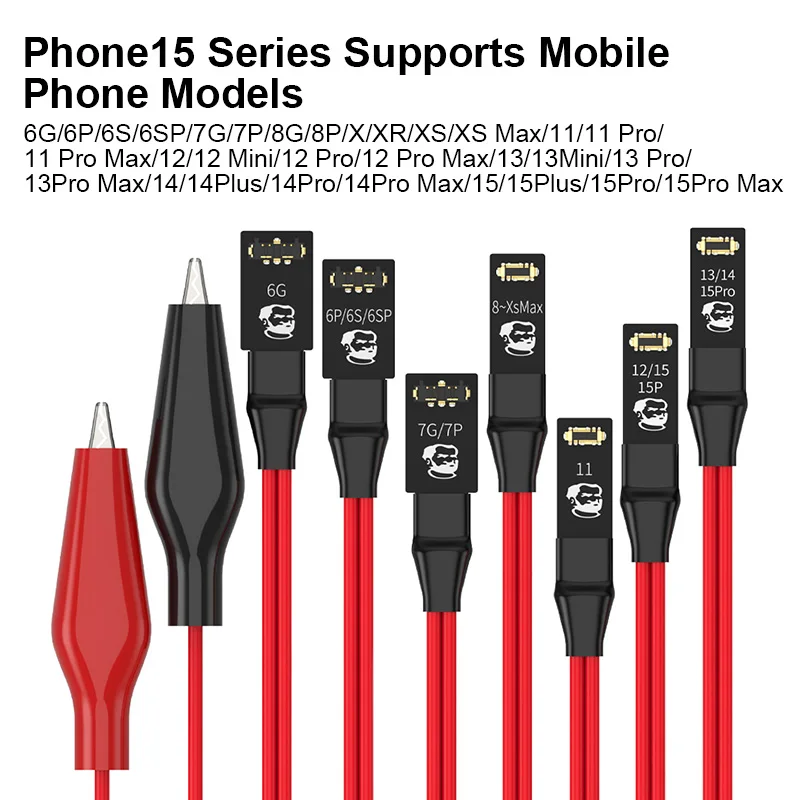 Mechanisches Power Air Boot Kabel für IP 6-15promax batterie lose Handy Motherboard DC Power Control Test Tools