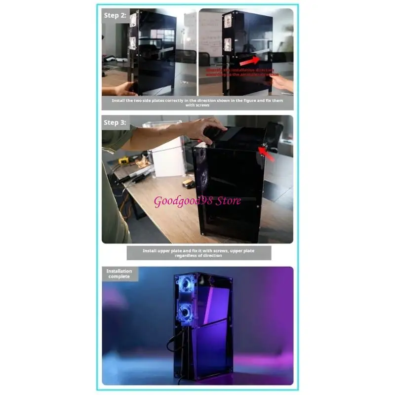 acrylic-dust-cover-for-slim-game-console-with-efficient-cooling-performances