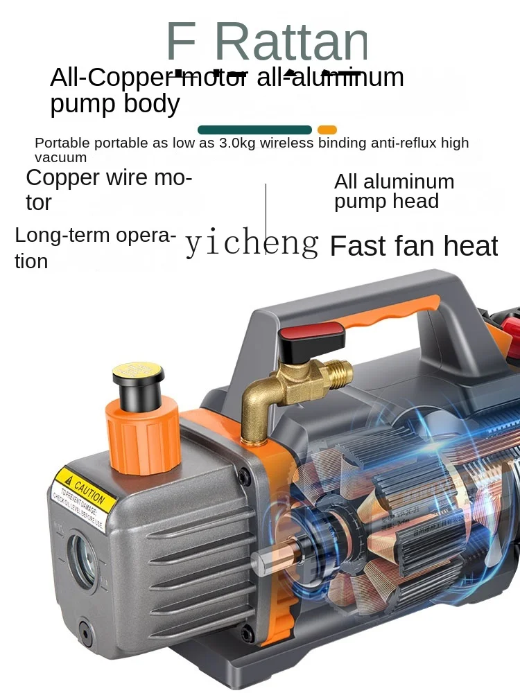 ZK Wireless Lithium Battery Vacuum Pump Air Conditioner Special Refrigeration Maintenance Vacuum Machine Portable