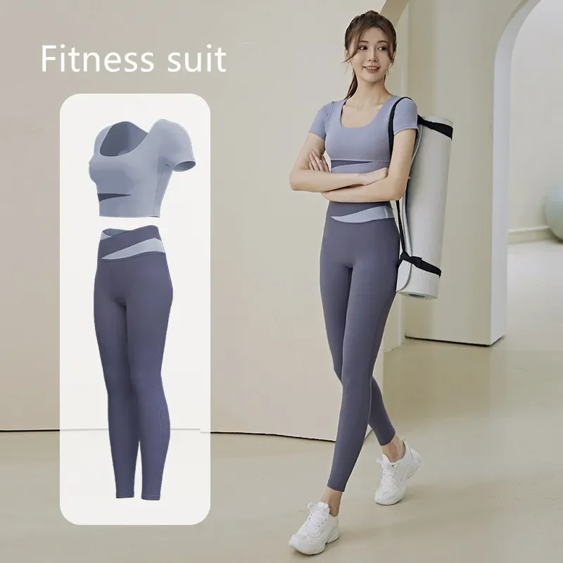 Leggings donna Pantalones de Mujer Sport palestra Yoga pantaloni Joggings vestiti collant allenamento Fitness tuta sportiva Roupas Femininas Ropa