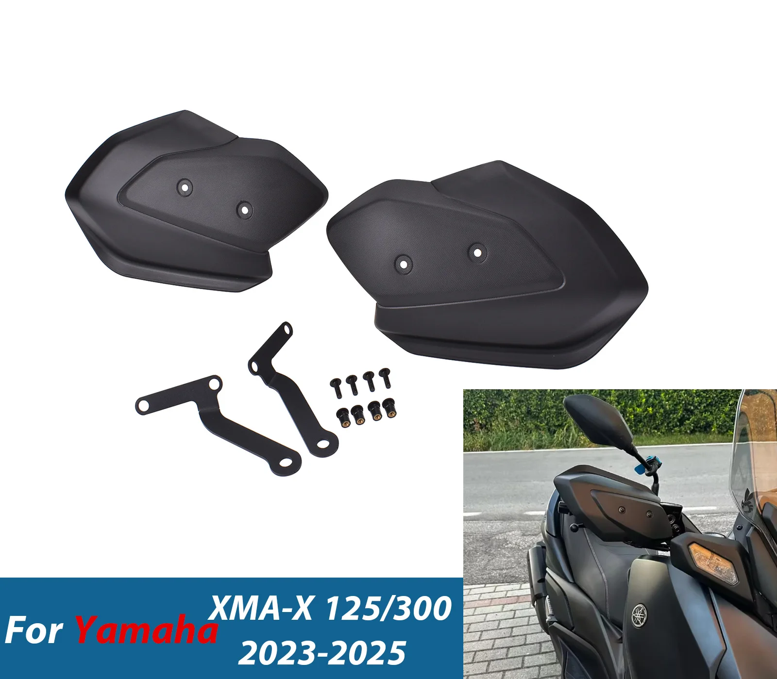 

Для Yamaha X-MAX XMAX 125 300 2023 2024 2025 руль защита рук щит крышка защита аксессуары для мотоциклов