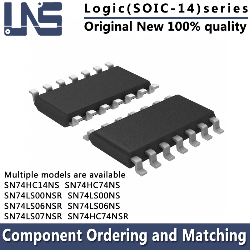

1pcs SN74HC14NS SN74HC74NS SN74LS00NS SN74HC74NSR SN74LS00NSR SN74LS06NSR SN74LS07NSR SOIC-14 Interface