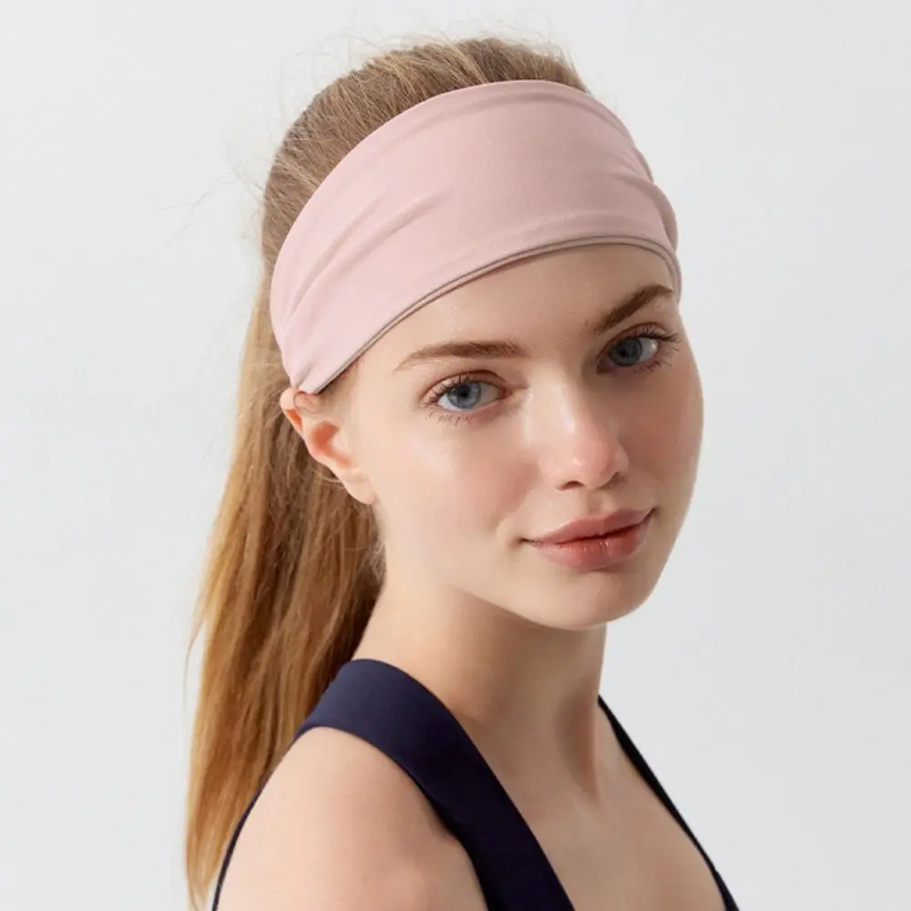 

Moisture Absorbing Workout Headbands for Women Quick-Dry Breathable Stretchy Sweatband Comfortable Elastic