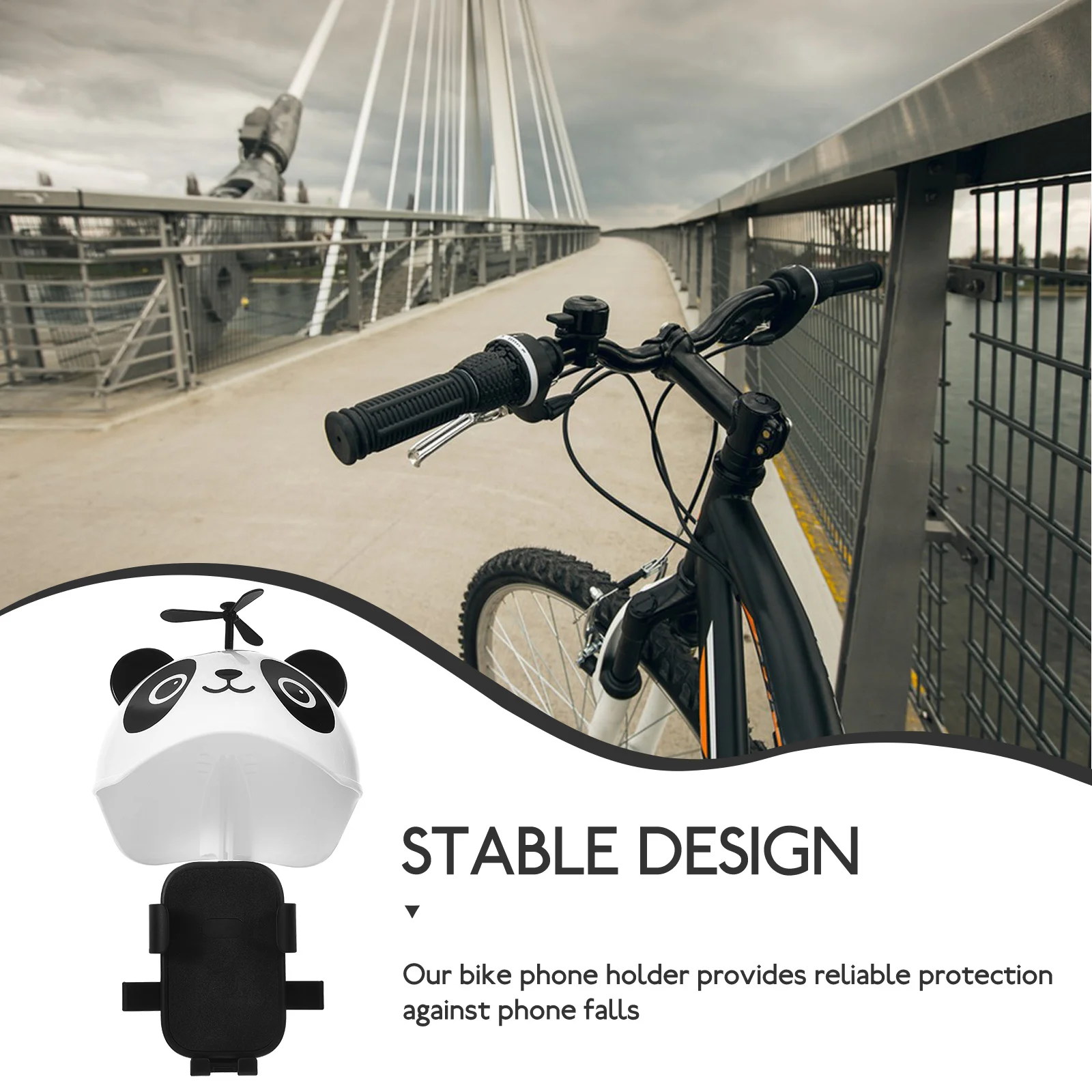 

Sturdy Mount Holder Handlebar Durable Cell Stand For Mountain Motorcycle Easy Install Secure Hold Included Motorcycle