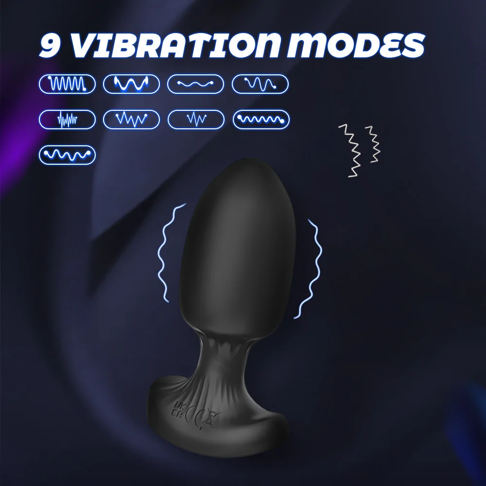 10 سرعات المكونات الشرج هزاز بعقب المكونات البروستاتا تهتز مدلك APP التحكم عن بعد الإناث معدات الاستمتاع واللعب الجنسي للنساء الرجال