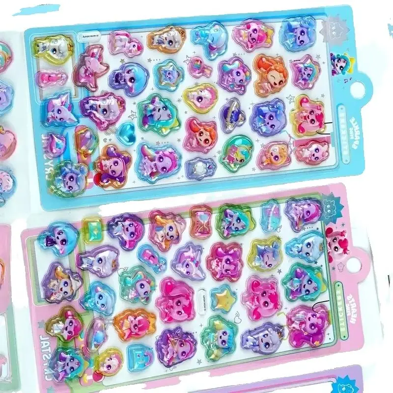 

Genuine Products Catch! Teenieping 3D Solid Raised Relief Crystal Stickers for Embellishing Scrapbooks Phone Case Reward Decals