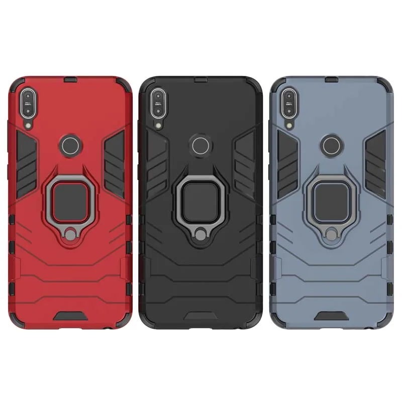 Funda Armor Case For ASUS Zenfone Max Pro M1 ZB602KL ZB601KL Shockproof Case Magnetic Holder for ASUS Max Pro M1 Phone Cover