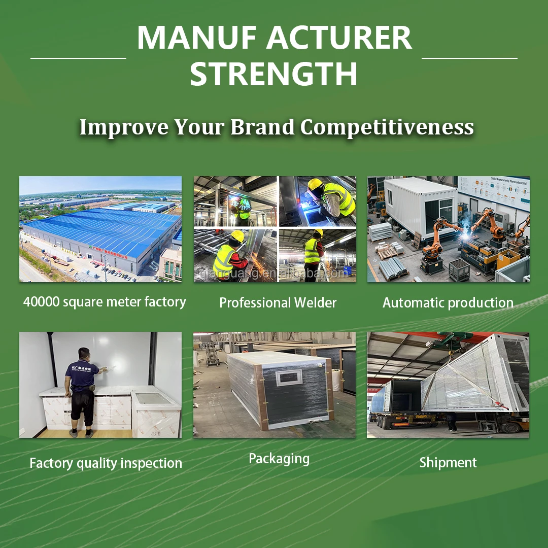 Ready-Made Prefab Expandable Steel Folding Tiny Mobile Shipping Container House Portable Pop Living Space 20/30/40ft