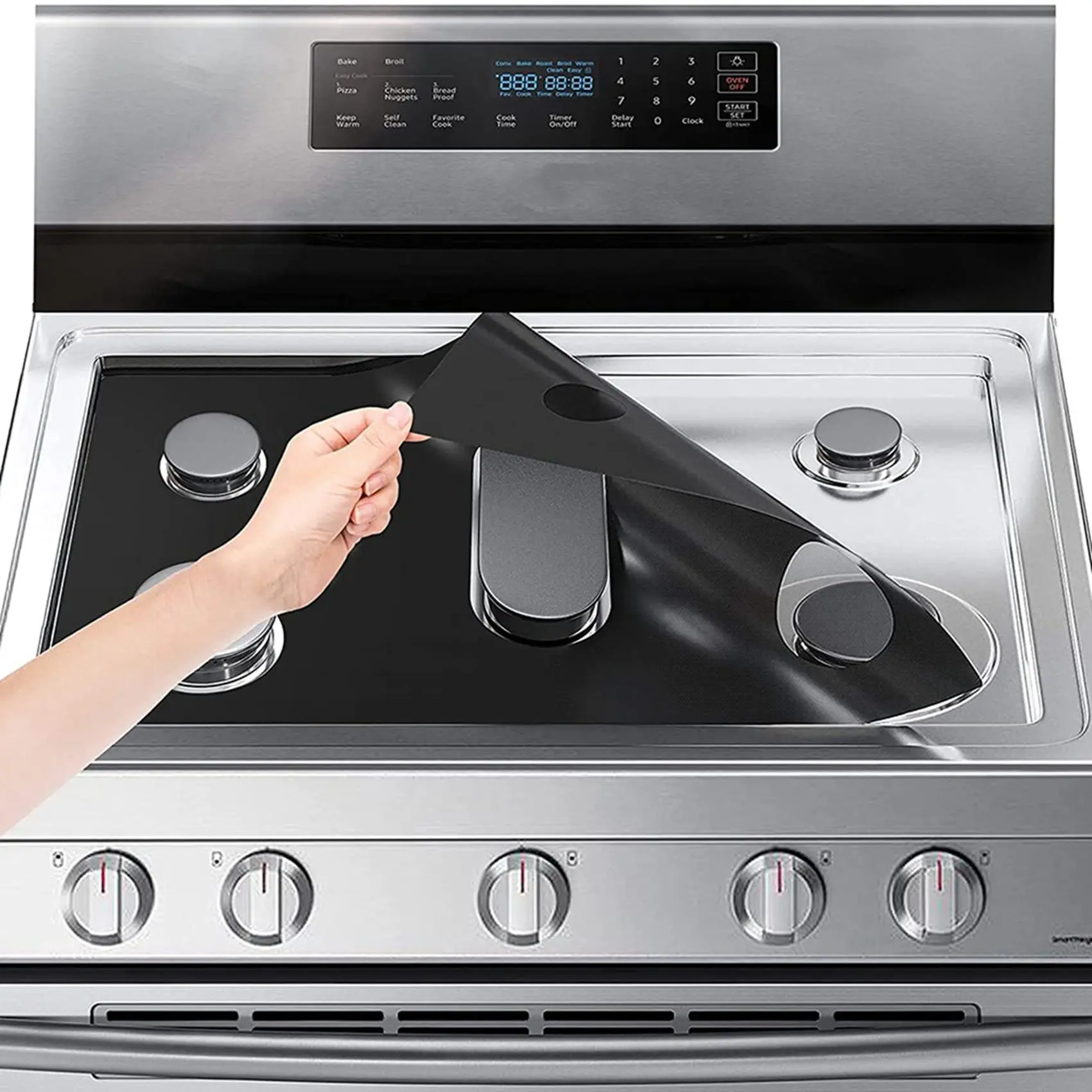 Stove Cover Stove Top Protectors for Samsung Gas Range Reusable Gas Stove Burner Covers for Samsung Gas Stove