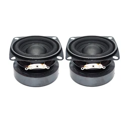 2Pcs Audio 53mm Portable Speakers 2 Inch Full Range 4 Ohm 10 W Loudspeaker DIY Sound Mini Subwoofer For BT Speaker Home Theater