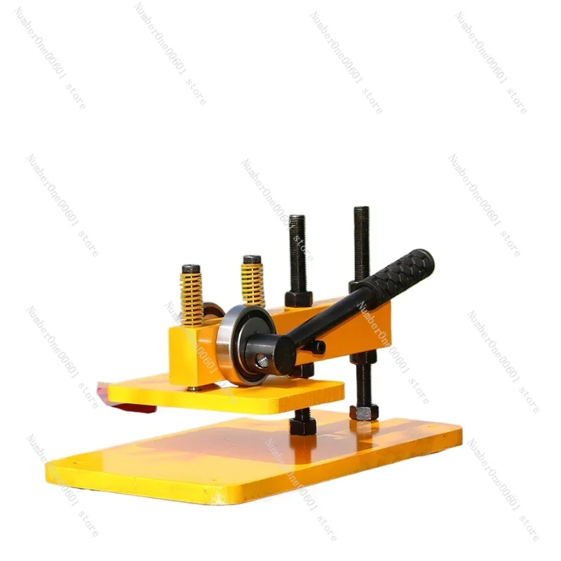 Arm Type Manual Die Cutting Machine Knife Die Punching Machine  Plastic Rubber Fabric Sample Punching Machine