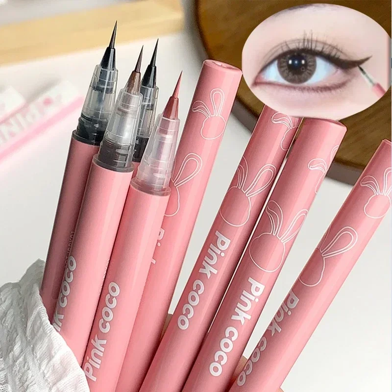 

Heallor Ultra Fine Eyeliner Pencil Liquid Eye Liner Eyeliners Easy To Use Eyes Make Up Waterproof Smudgeproof Quick Drying 12 Ho