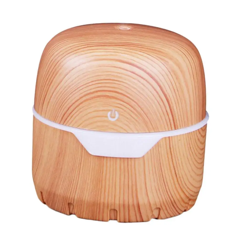 

300ml Wood Grain USB Charging Air Mist Humidifier for Home Office Car