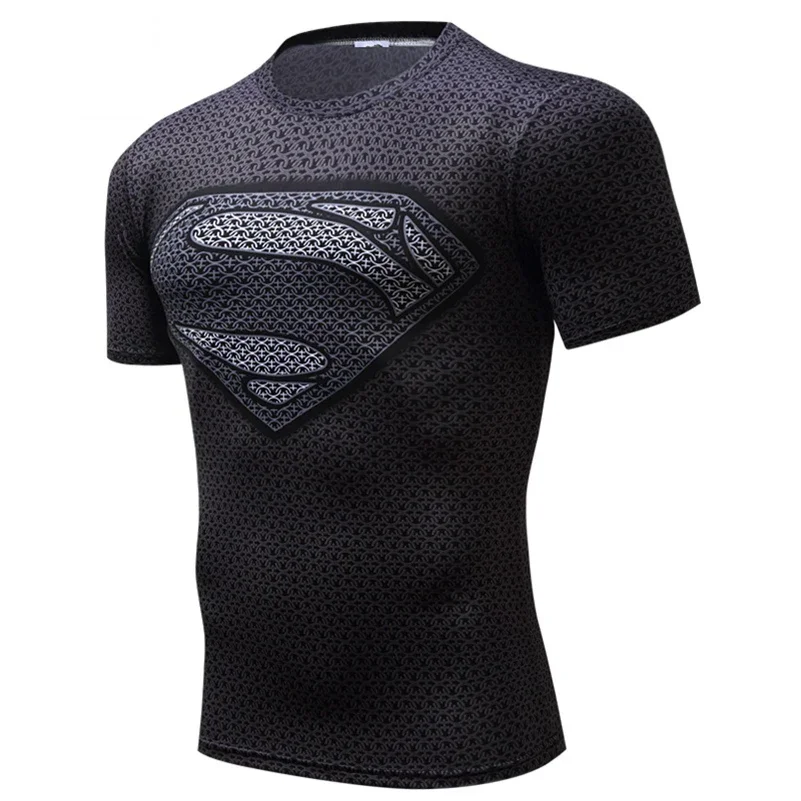 New 2019 Mens Fitness T Shirt Spider Hero Super Captain T Shirt Costume Superhero Mens Tees