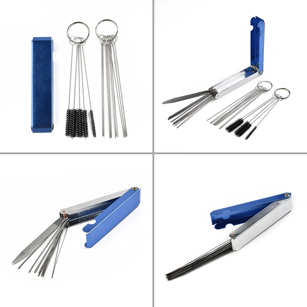 فرشاة تنظيف المكربن الشاملة للدراجات النارية ، مجموعة أدوات إزالة الأوساخ النفاثة ، المكربن الرياضي الذي يعمل بالطاقة ، ATV ، 18 قائقي