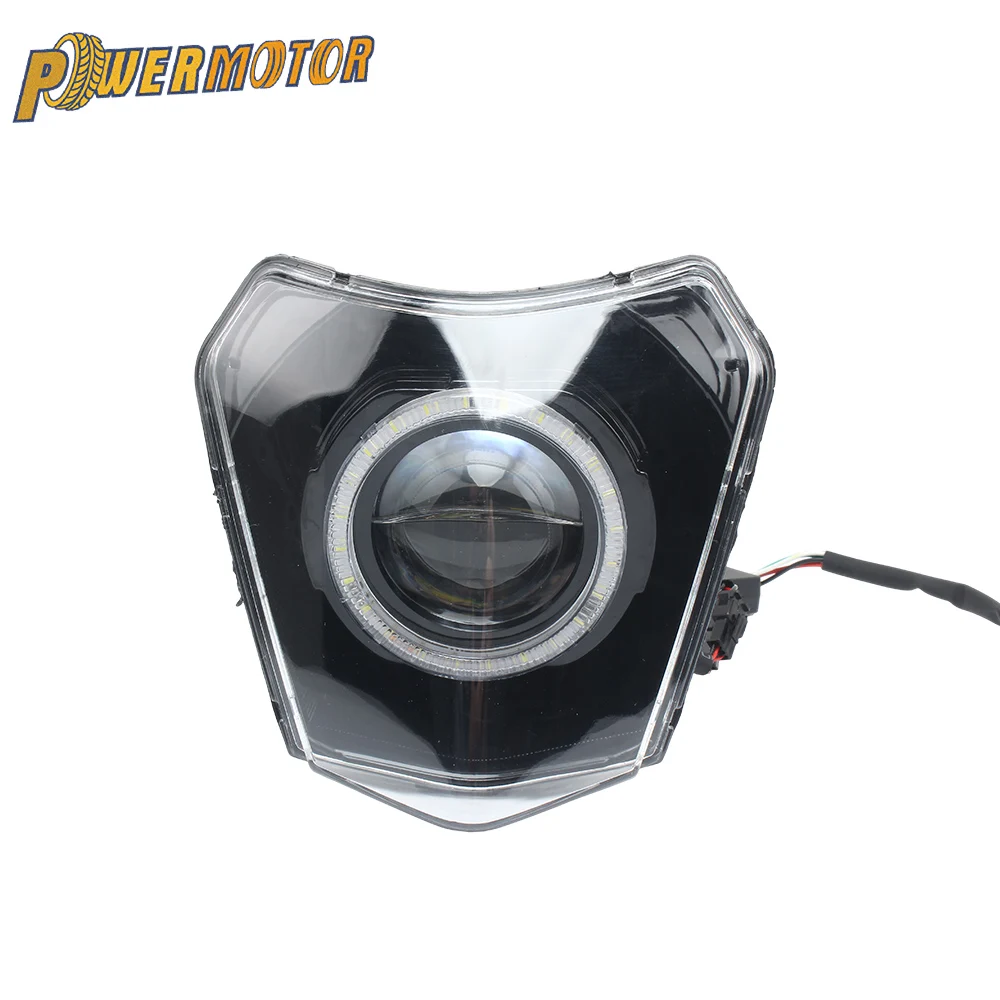 

Headlight Round LED Head Light Headlamp Wick For KTM EXC XC SX SXF EXCF 125 To 500 Enduro Motorcycle Accessories Dirt Bike