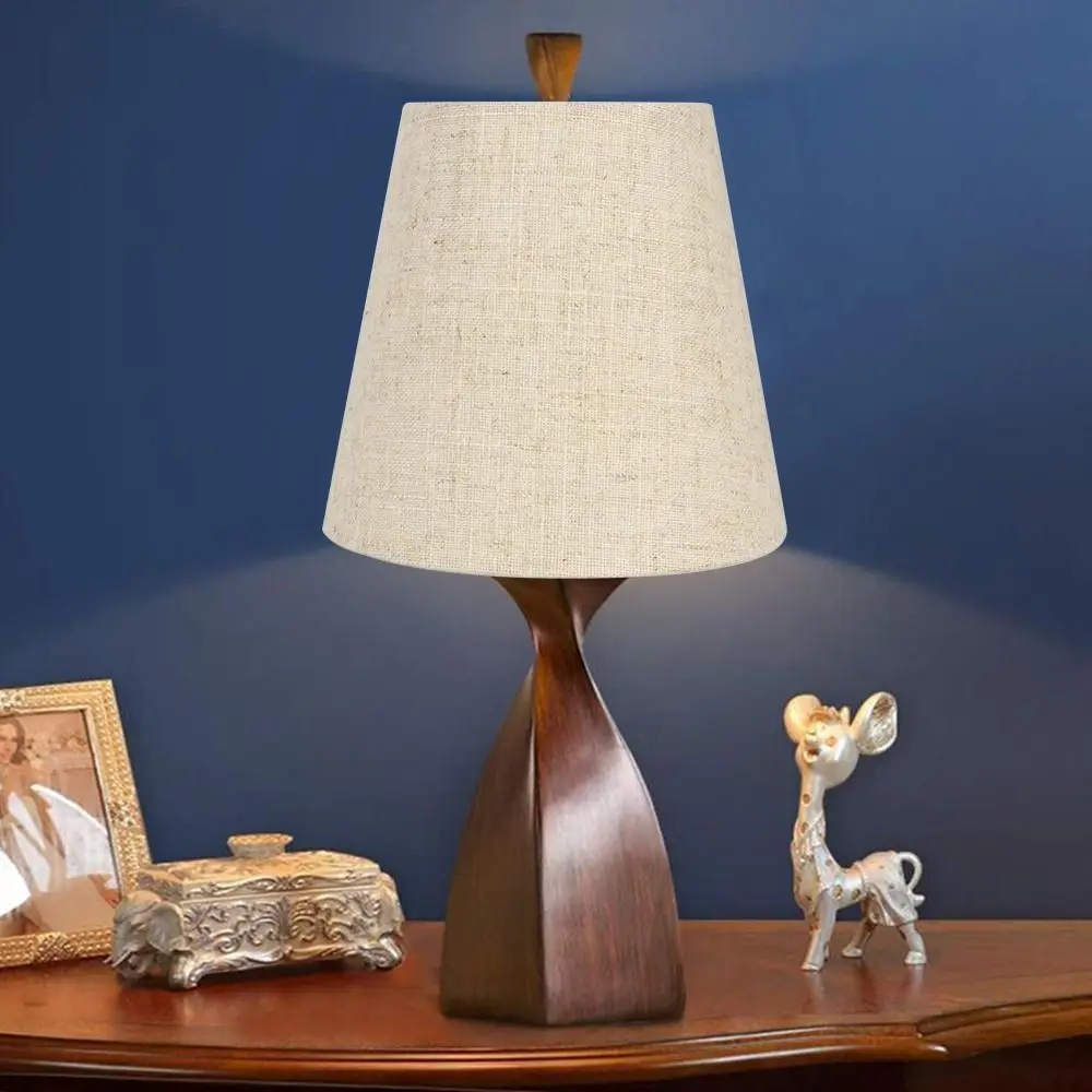 Lamp Shade Shades Chandelier Table Lampshade Small Floor Drumcover Cloth Fabric Replacement Beige