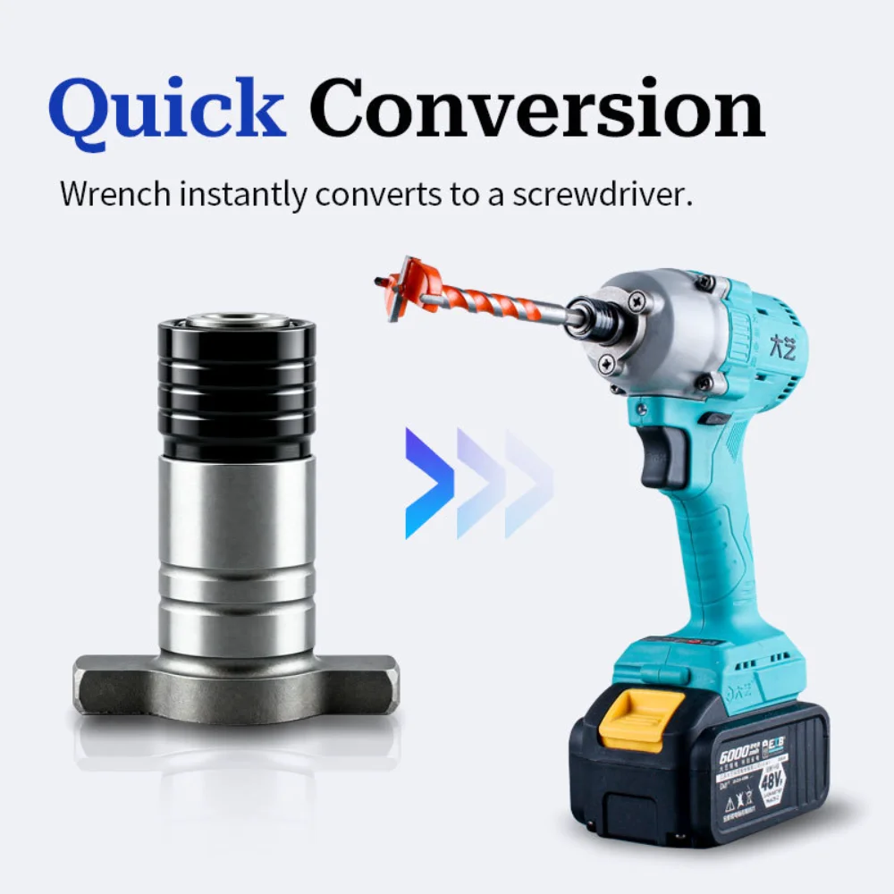 전동 렌치용 사각 드라이브 샤프트 변환 어댑터, 1/4 - Socket Wrench 리뷰 및 가격