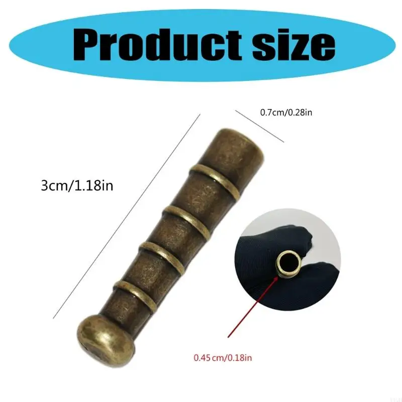 1Pair Customizable Bolo Tie End Tips Zinc Alloy Bolotie Charm Necktie Craft Kits