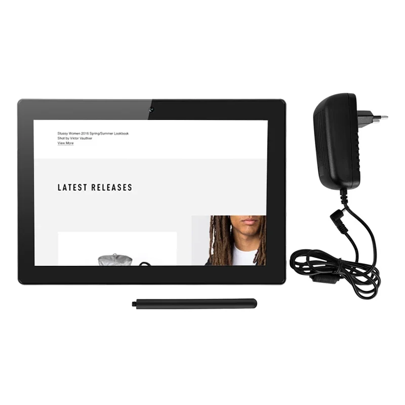 10.1 RK588 Android 12 OS BLE 4GB+32GB 1280x800 Resolution Wall Mount Desktop Advertising Player Media Player