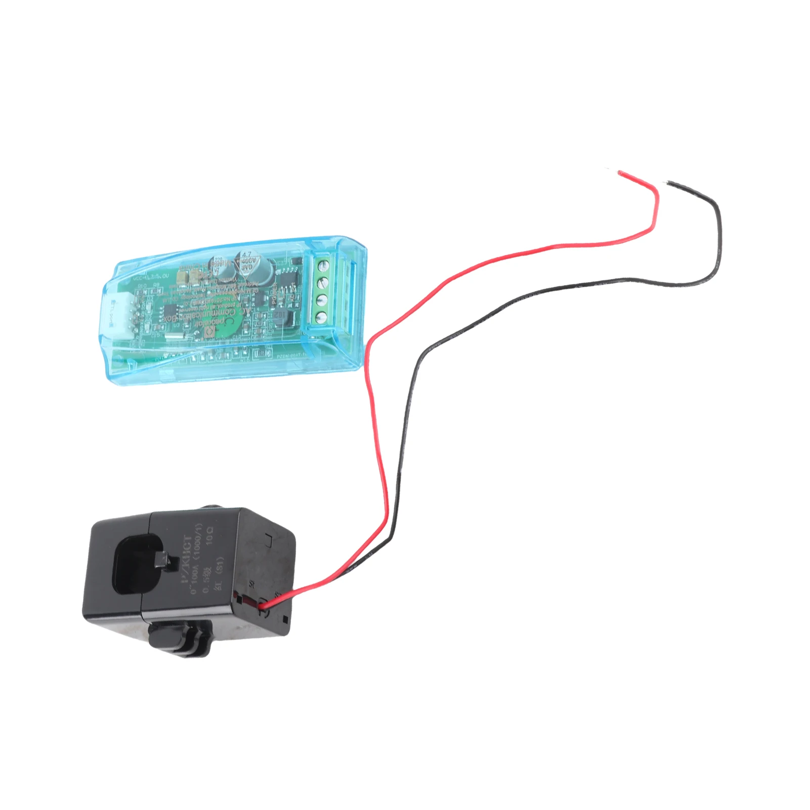 Moduł monitorowania zasilania PZEM-004T z obudową, oprogramowanie PC, induktor wzajemny