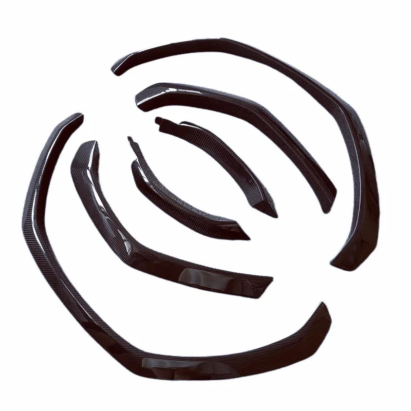 

Для Urus M Style Dry Carbon Fiber Wheel Eyebrow Body Kit Передняя планка Edge Боковая юбка Задний диффузор Плавник акулы